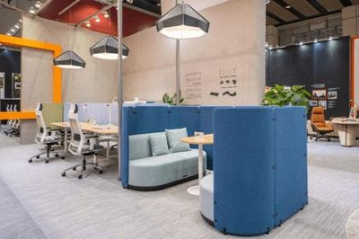 健康智能X活態辦公空間 百利全新展廳超維升格 驚爆CIFF家具展